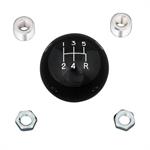 Summit Machine SUM-72516-BLK växelknopp svart 5-växlad, 3/8"x16