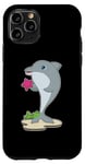Coque pour iPhone 11 Pro Dauphin Etoile de mer