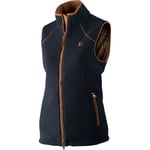 Härkila Sandhem lady fleece väst Dark navy melange L -