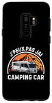 Coque pour Galaxy S9+ J'Peux Pas J'ai Camping Car Campeur Humour 70s Rétro Vintage