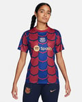 F.C. Barcelona Academy Pro Women's Nike Dri-FIT Football Pre-Match Top