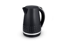 Solitare 1.5L 3KW Kettle Black Chrome Accents