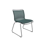 CLICK Dining Chair Without Armrest - Pine Green