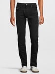 Diesel 2019 D-strukt Slim Fit Jeans - Black, Black, Size 32, Length Long, Men