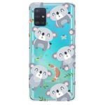 Samsung Galaxy A31 - Gummi cover med printet design - Koala