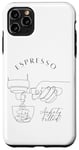 iPhone 11 Pro Max Woman Espresso Cup Anxiety Filled Iced Coffee Lover Machine Case