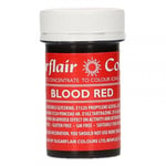 Sugarflair Colours Pastafärg Blood Red -