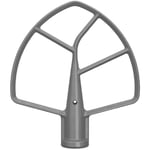 Silver-Coated Flat Beater for Bowl Lift Stand Mixer