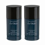 2-pack Davidoff Cool Water Man Deostick 75ml