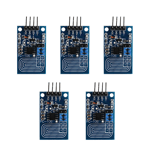 5st Kapacitiv Touch Dimmer Steglös Dimning PWM Kontrollpanel LED Dimmer Switch Modul