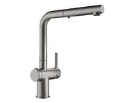 Kitchen Sink tap with a Pull-Out spout and Spray Function from Franke Active L Twist Pull-Out Spray - Steel - 115.0653.505
