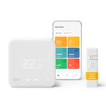 tado Wired Smart Thermostat Starter Kit V3+ The Smart Thermostat Gives You Full Control Over Your Heating From Anywhere, Save Energy, Easy DIY Installation, Works With Amazon Alexa, Siri, and Google