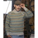 Mönsterbok 2020 Eco Highland wool – 3 mönster för tröjor till barn, dam och herr – uppfinnartröjan / oppfinner-genseren från Viking