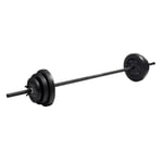 Iron Gym Adjustable Barbell Set Arm Curl Lifting Cast Iron Weights 20 kg IRG034