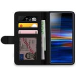 Sony Xperia 10 Wallet Case Intense Lavalamp