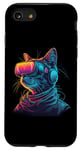 iPhone SE (2020) / 7 / 8 Neon Feline Fantasy Case