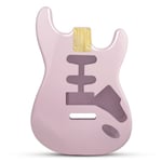 Stratocaster Compatible Guitar Body HSS - Shell Pink