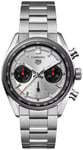 TAG Heuer CBS2216.BA0041 Carrera Sølvfarvet/Stål Ø39 mm