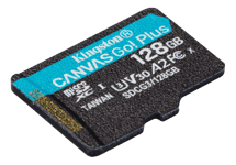 128GB microSDXC Canvas Go Plus 170R A2 U3 V30 no Adapter