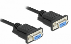 DELOCK – Serial Cable RS-232 D-Sub 9 female to null modem with na (87525)