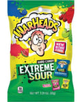 Warheads Extreme Sour Hard Candy - Extremsurt Godis med Olika Fruktsmaker 28 gram (USA Import)