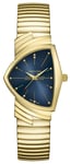 Hamilton H24301141 Ventura Quartz (32.3mm) Blue Dial / Gold Watch