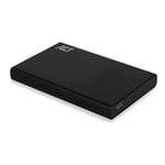 ACT Boîtier pour Disque Dur SATA HDD/SSD 2,5" 9,5 mm, boîtier sans Outil, USB-C 3.2 Gen2, Prend en Charge UASP - AC1225
