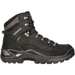 Lowa Womens Renegade GTX Mid (Grå (ASPHALT/TURQUOISE) 39)