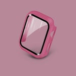 BNBUKLTD® Compatible for Apple Watch Case Screen Protector Series 3/4/5/6/SE Full Protective Cover (Watch Model: 38mm, Color: Hot Pink)(*)