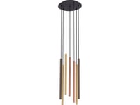 Nowodvorski Laser Vii Taklampa 10704 7X10w G9 Flerfärgad/Svart Taklampa