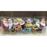 7-pack Disney Snövit och de sju dvärgarna Actionfigur Leksak 15 cm Prinsessa Pvc Dockor