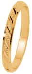 Kohinoor 003-059 guld gul guldring 15½