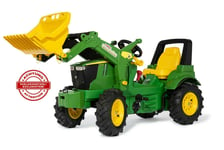 Rolly John Deere pedal tractor 7310R, with gears, brake & pneumatic/rubber tyres
