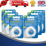 Oral-B Essential Dental Floss Regular 50 m  (Pack of 6)