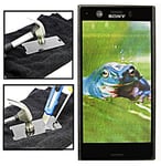 Full Frame Glas skydd Sony Xperia XZ1 Compact (G8441) (Svart)