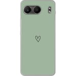 OnePlus Nord 4 Genomskinligt Skal Hjärta