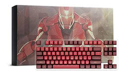 DROP Marvel Iron Man Custom MT3 Keycap Set, ABS Hi-Profile Keyboard Keycaps, Doubleshot Legends, MX Style (Base Kit)