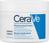 Cerave Moisturising Cream for Dry to Very Dry Skin 340G with Hyaluronic Acid & 3