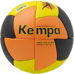 Kempa Rotator 24 Panel Training Profile Ballon de handball Orange/Lime/Noir 1