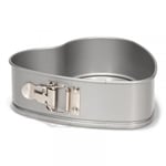 Patisse Hjärtformad Springform, Silver-Top -