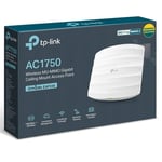 Tp-Link EAP245 V3 Ac1750 1300+450 Dual Band Wireless Ceiling Mount Access P