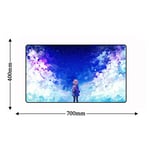 Mouse Pad Game 700X400Mm Gaming Computer Gamer Anime Tablet Pc Mice Pad Keyboard Cute Play Desk Mats Color F