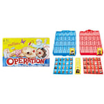 Hasbro Gaming Classic Operation Game, Electronic Board Game with Cards, Indoor Game for Kids Ages 6 and Up & Grab and Go Guess Who? Game, Original Guessing Game for Kids Ages 6 and Up
