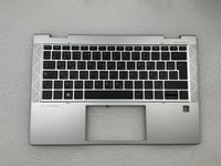 For HP EliteBook x360 830 G7 M03901-FP1 AZERTY Arabic Palmrest Keyboard NEW