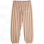 Mini Rodini GOTS Vertical Stripe Aop Mjukisbyxor Pink | Rosa | 104/110 cm