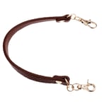 oshhni 30cm PU Leather Handle Strap for Handbag Purse Tote Belt Strap Bag Accessories - Coffee, as described