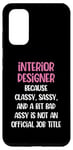 Coque pour Galaxy S20 Designer d'intérieur drôle, designer d'intérieur féminin