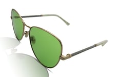 Jimmy Choo Carol/S Women's Sunglasses Y3R/QT Gold Ivory/Green