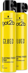 Schwarzkopf got2b Glued Blasting Freeze Hair Spray, 2 Pack (2 x 300 ml) 