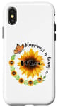 iPhone X/XS Happiness is being a Ma Sunflower Butterfly Mothers Day Case